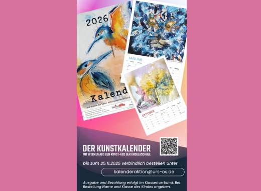 Jetzt vorbestellen: Der Kunstkalender 2026!